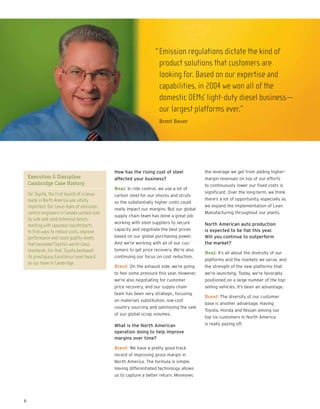 tenneco annual reports 2004