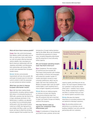 tenneco annual reports 2004