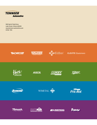 tenneco annual reports 2004