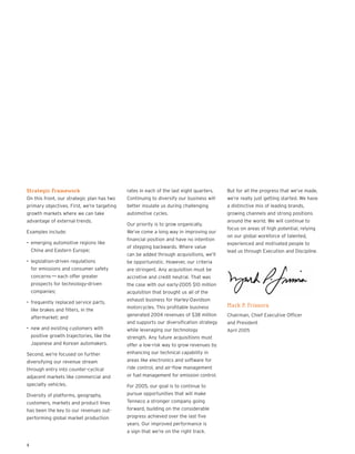 tenneco annual reports 2004