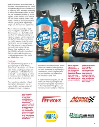 tenneco annual reports 2003