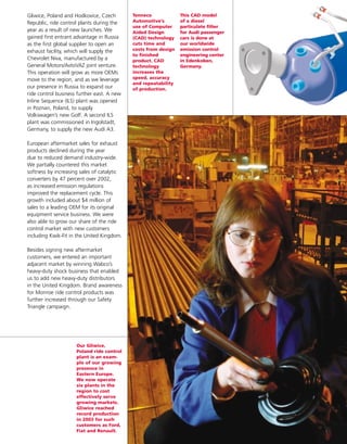 tenneco annual reports 2003