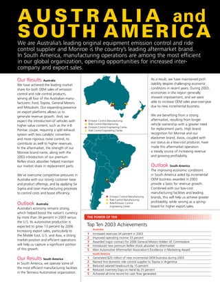 tenneco annual reports 2003