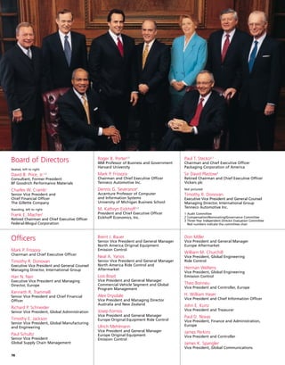 tenneco annual reports 2003