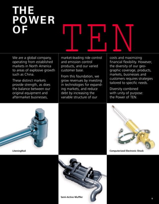 tenneco annual reports 2003