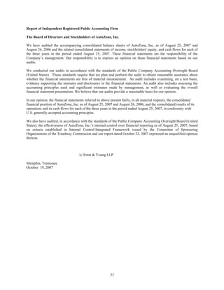 autozone  AZO_2007AR