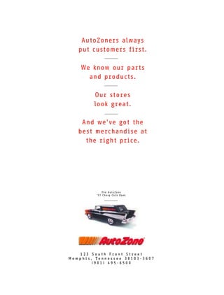 autozone  annual