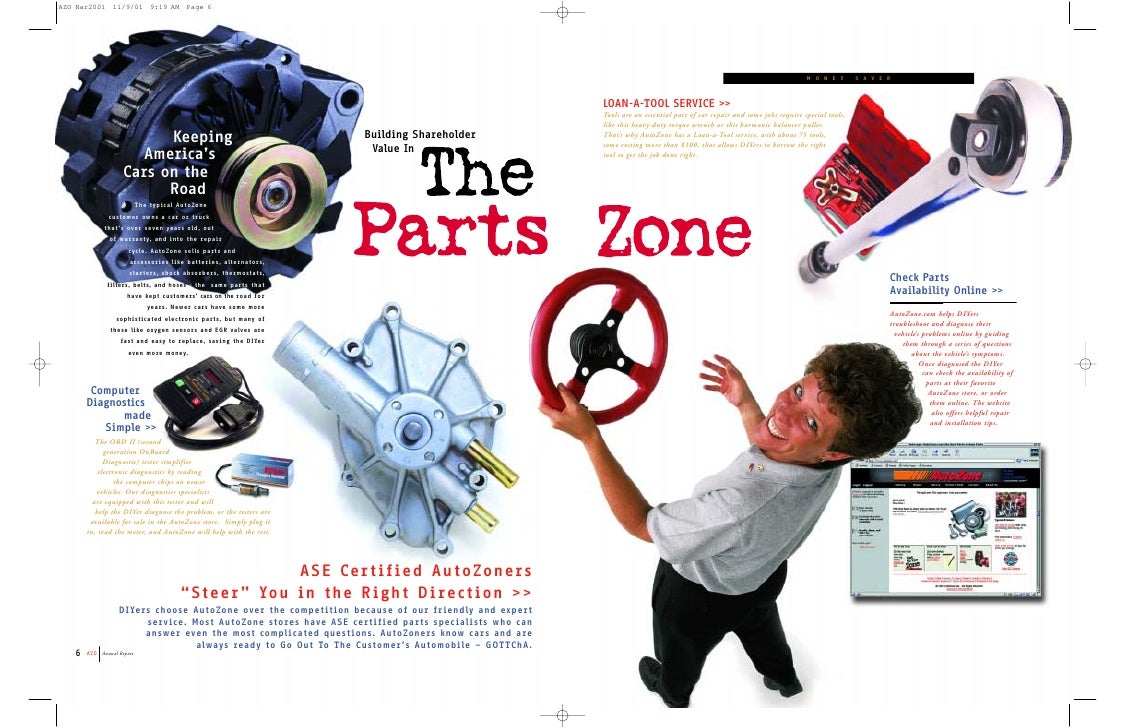 autozone annual
