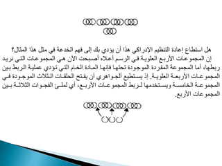 ‫المثال‬ ‫هذا‬ ‫مثب‬ ‫في‬ ‫دمة‬ ‫ال‬ ‫م‬ ‫ف‬ ‫إل‬ ‫بك‬ ‫يؤيي‬ ‫أن‬ ‫هذا‬ ‫اإليرامي‬ ‫نظيم‬ ‫ال‬ ‫إمايت‬ ‫طاع‬ ‫او‬ ‫هب‬
‫؟‬
‫ن‬‫ن‬‫نري‬ ‫ني‬‫ن‬ ‫ال‬ ‫نات‬‫ن‬‫الممموم‬ ‫ني‬‫ن‬‫ه‬ ‫اآلن‬ ‫ت‬ ‫نب‬‫ن‬‫أغ‬ ‫ناله‬‫ن‬‫أم‬ ‫نم‬‫ن‬‫الرو‬ ‫ني‬‫ن‬‫ف‬ ‫نة‬‫ن‬‫العدوي‬ ‫نع‬‫ن‬‫اورب‬ ‫نات‬‫ن‬‫الممموم‬ ‫إن‬
‫د‬
‫بن‬ ‫النربط‬ ‫ممدينة‬ ‫منؤيي‬ ‫ني‬ ‫ال‬ ‫نا‬ ‫ال‬ ‫المنايت‬ ‫نا‬ ‫فإن‬ ‫نا‬ ‫م‬ ‫الموجنويت‬ ‫المفنريت‬ ‫المممومة‬ ‫أما‬ ،‫ا‬ ‫ربط‬
‫ي‬
‫العدويننة‬ ‫اوربعننة‬ ‫المممومننات‬
.
‫الموجننويت‬ ‫الننثالث‬ ‫دقننات‬ ‫ال‬ ‫ح‬ ‫يفنن‬ ‫أن‬ ‫ألمننواهري‬ ‫طيع‬ ‫يمنن‬ ‫إذ‬
‫فنني‬
‫نني‬‫ن‬‫ب‬ ‫ننة‬‫ن‬‫الثالث‬ ‫ننوات‬‫ن‬‫الفم‬ ‫ننئ‬‫ن‬‫لمد‬ ‫أي‬ ،‫ننع‬‫ن‬‫اورب‬ ‫ننات‬‫ن‬‫الممموم‬ ‫ننربط‬‫ن‬‫ل‬ ‫ا‬ ‫دم‬ ‫نن‬‫ن‬‫ويم‬ ‫ننة‬‫ن‬‫امم‬ ‫ال‬ ‫ننة‬‫ن‬‫الممموم‬
‫اوربع‬ ‫المممومات‬
.
 