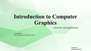 ppt - interactive computer graphics introduction... 12202040701105_Introduction to Computer Graphics.pptx