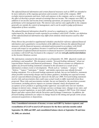 pitney bowes Q308_Release