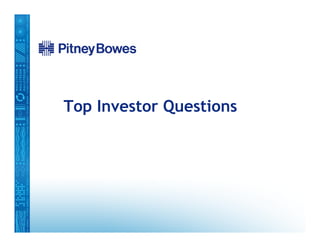 Top Investor Questions
 