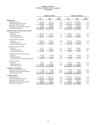 tribune earnings_q3_07_tables