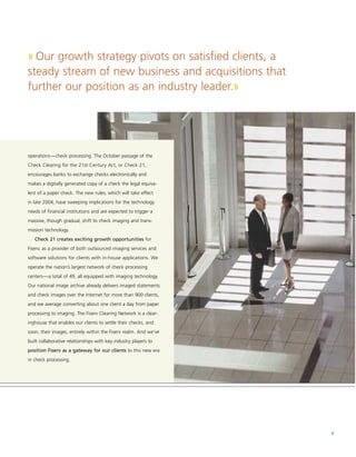 fiserv annual reports 2003