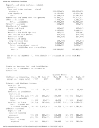 sovereignbank Q3_2007