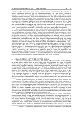 Research, challenges and opportunities in software define radio ...