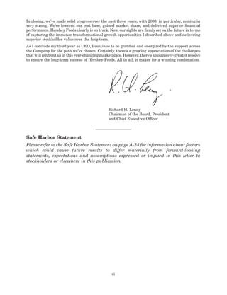 hershey  HSY_Letter_2004