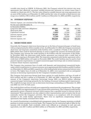 hershey  HSY_MDA_2003