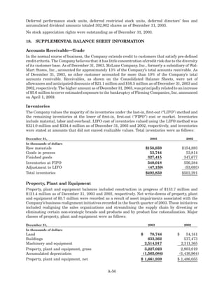 hershey  HSY_MDA_2003