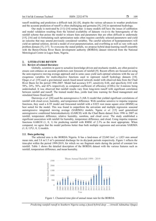 Predicting rainfall runoff in Southern Nigeria using a fused hybrid ...