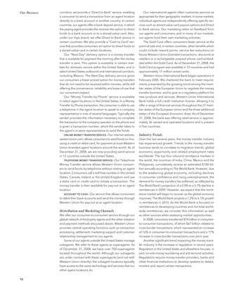 western union annual reports 2008