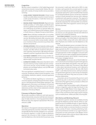 western union annual reports 2008