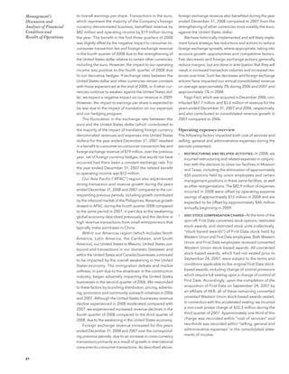 western union annual reports 2008