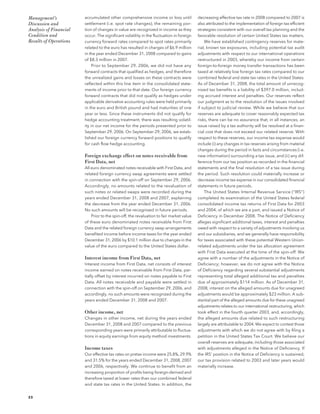 western union annual reports 2008