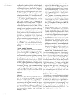 western union annual reports 2008