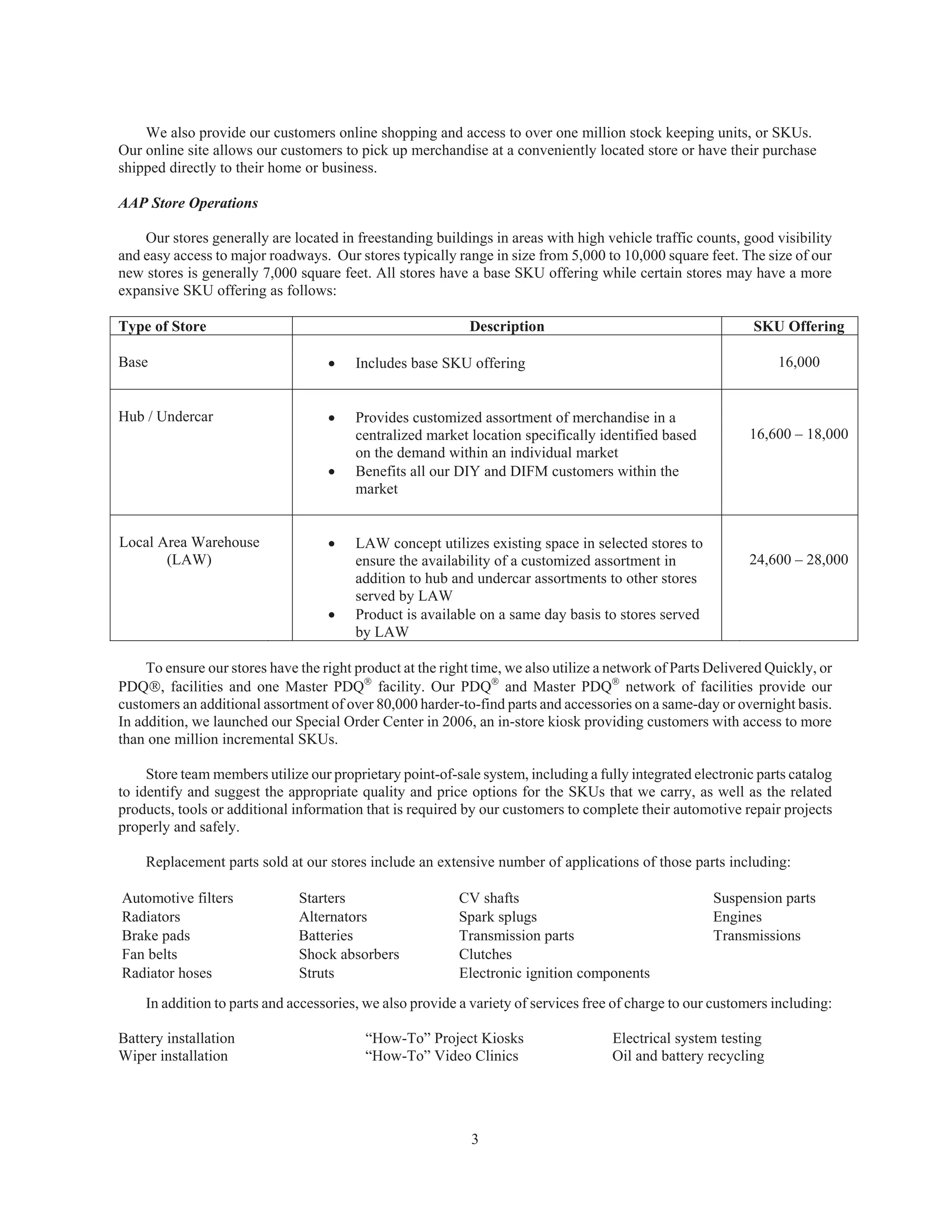 advance auto parts 2006AnnualReport