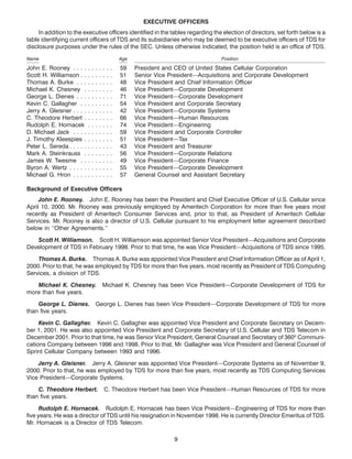 telephone data systems  2002proxy