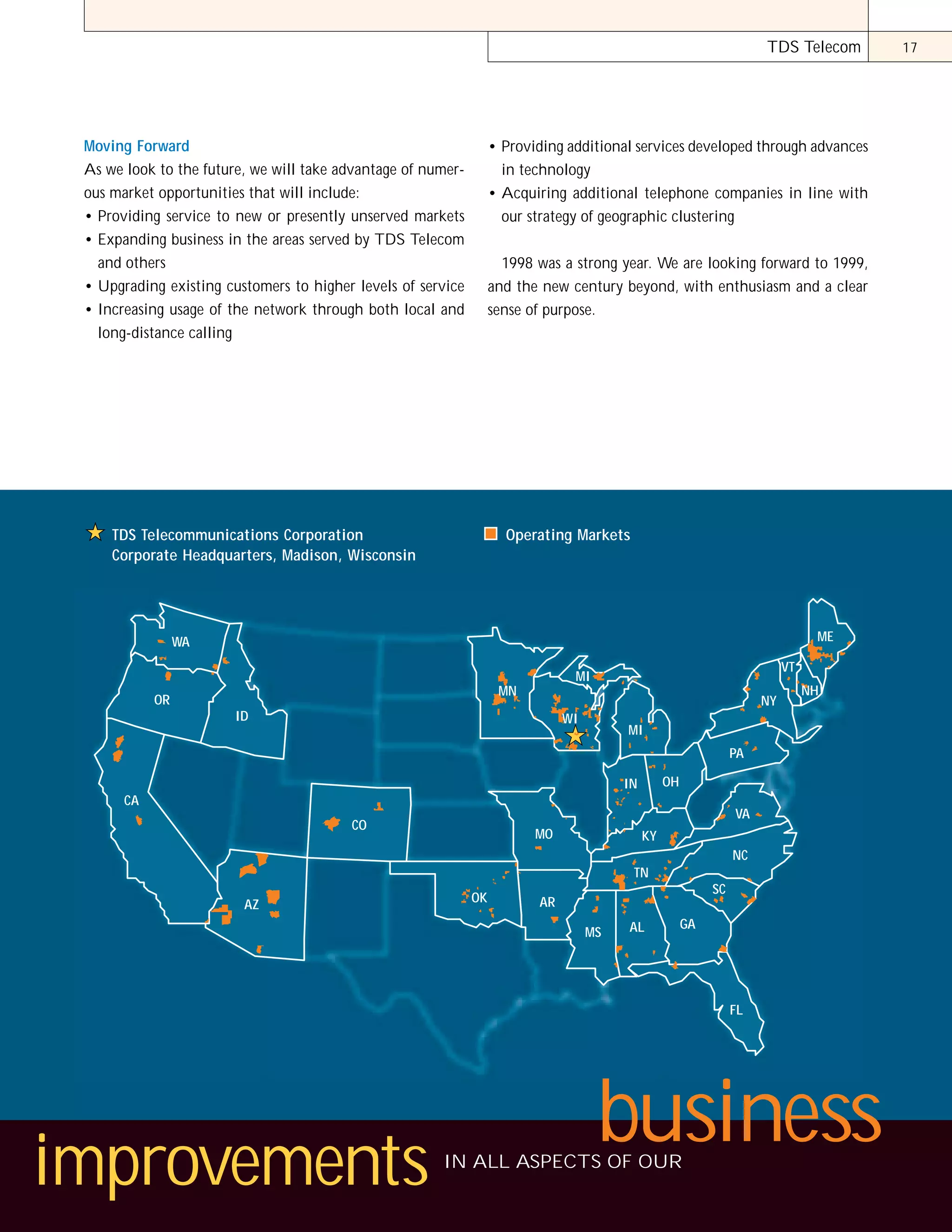 telephone data systems 98ar