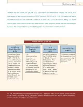 telephone data systems 98ar