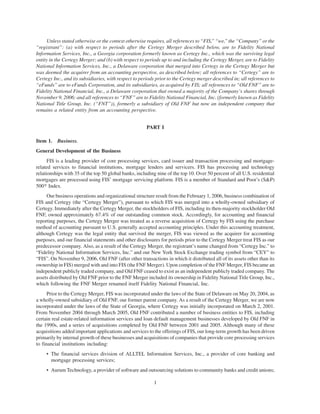 fidelity national information  2007 ar