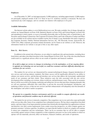 fidelity national information  2007 ar