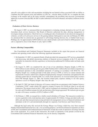 fidelity national information  2007 ar