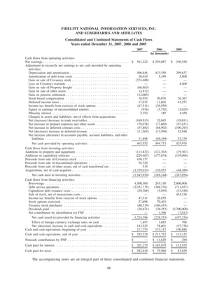 fidelity national information  2007 ar