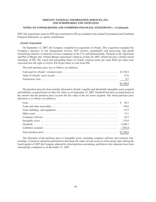 fidelity national information  2007 ar