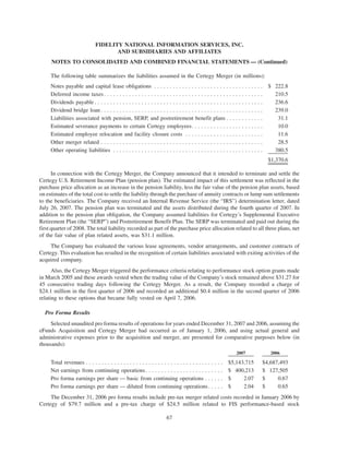 fidelity national information  2007 ar