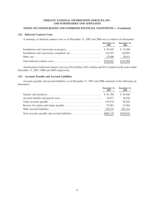 fidelity national information  2007 ar