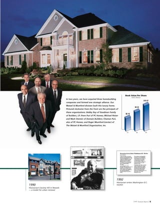 hovnanian enterprises  ar1999