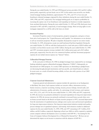 hovnanian enterprises  ar1999