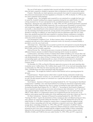 hovnanian enterprises  ar1999