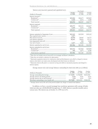 hovnanian enterprises  ar1999