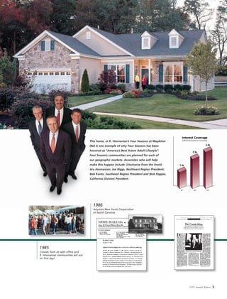 hovnanian enterprises  ar1999