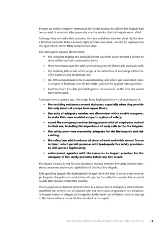 Fire Risk Fire Safety Law And Its Practical Application Lslf Allan ...