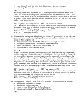 Clinical Nursing Skills and Techniques 8th Edition Perry Test Bank | PDF