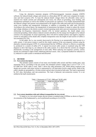 A proposed method for reduction of induced zero-sequence current in ...