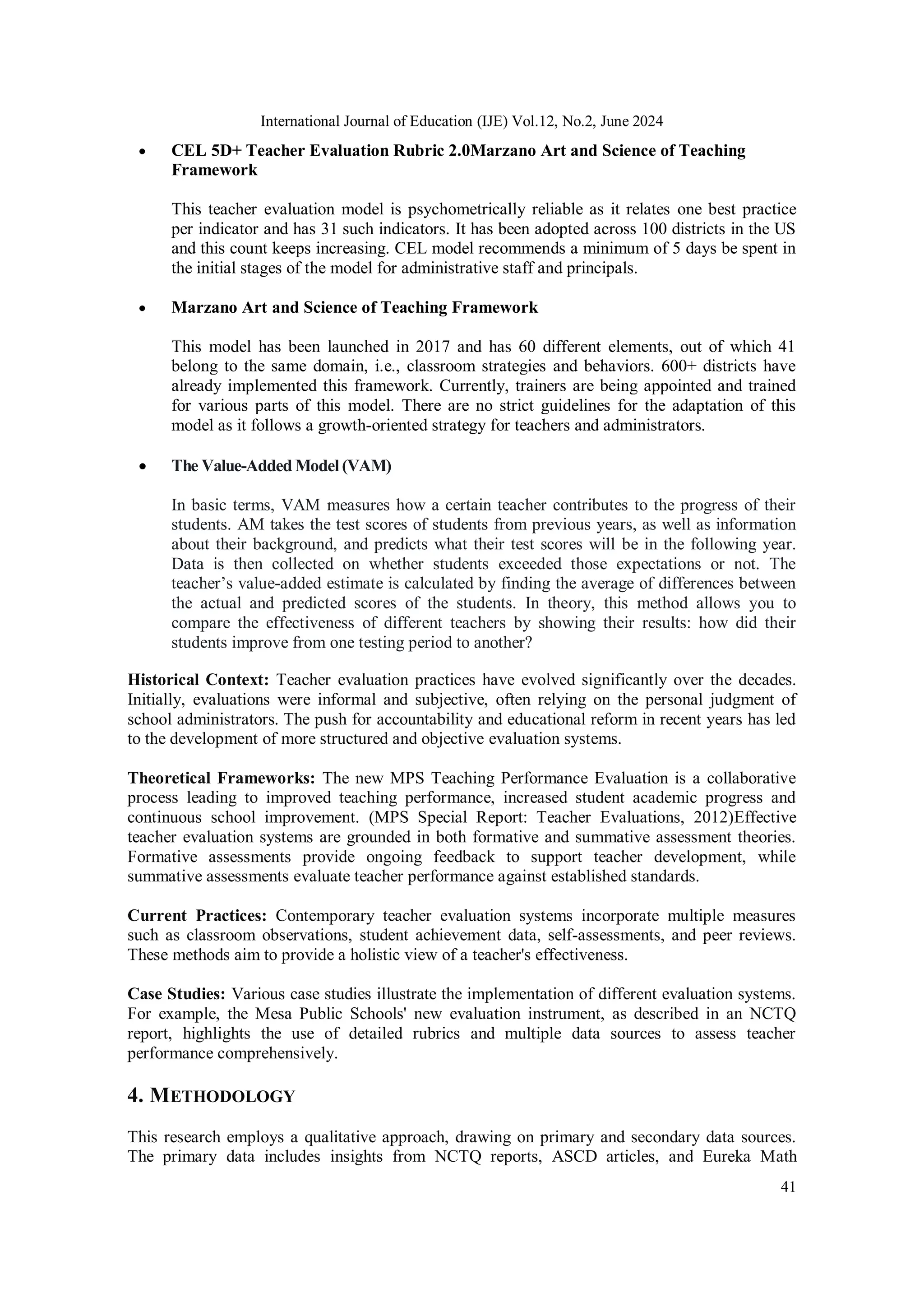 A PRACTICAL GUIDE TO EVALUATING TEACHER EFFECTIVENESS visual data 3