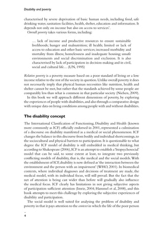 Disability And Poverty A Global Challenge Arne Eide Benedicte Ingstad ...